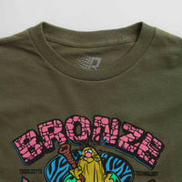Bronze 56K Troglodyte T-Shirt in Military Green thumbnail