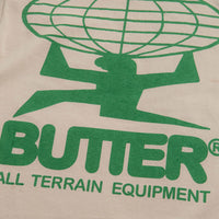 Butter Goods All Terrain T-Shirt - Sand / Green thumbnail