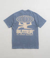 Butter Goods All Terrain T-Shirt in Slate Blue