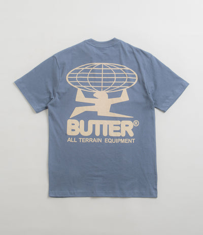 Butter Goods All Terrain T-Shirt in Slate Blue