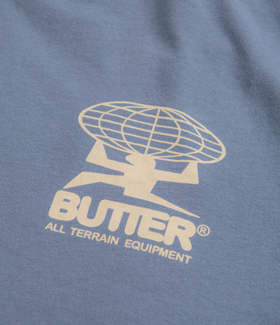 Butter Goods All Terrain T-Shirt in Slate Blue