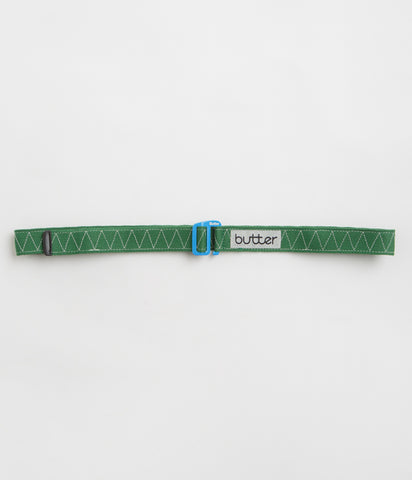 【BUTTER GOODS】 Logo Woven Belt, Navy Logo Woven Belt, Navy – Butter Goods