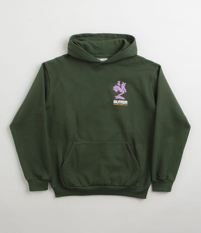 Butter Goods Amphibian Hoodie in Dark Green