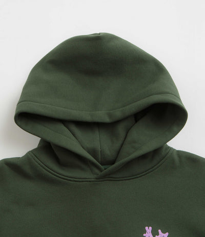 Butter Goods Amphibian Hoodie in Dark Green