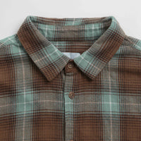 Butter Goods Appliance Plaid Shirt - Brown / Teal thumbnail