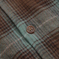 Butter Goods Appliance Plaid Shirt - Brown / Teal thumbnail