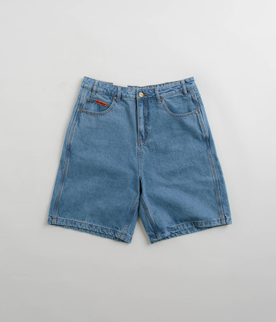 Butter Goods Baggy Denim Shorts - Washed Indigo