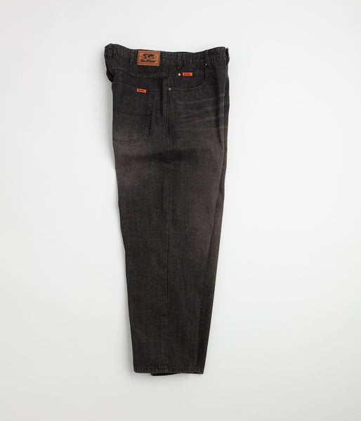 Butter Goods Baggy Jeans - Slub Black, view 3