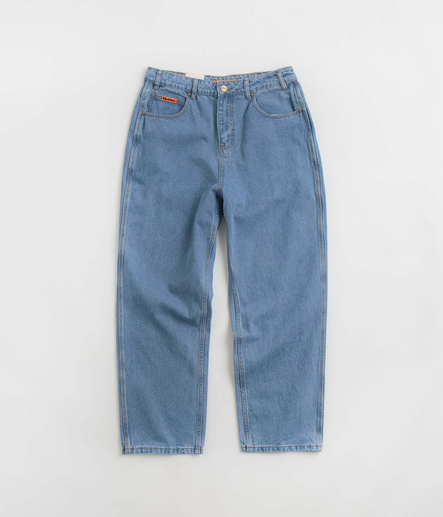 Butter Goods Baggy Jeans - Washed Indigo