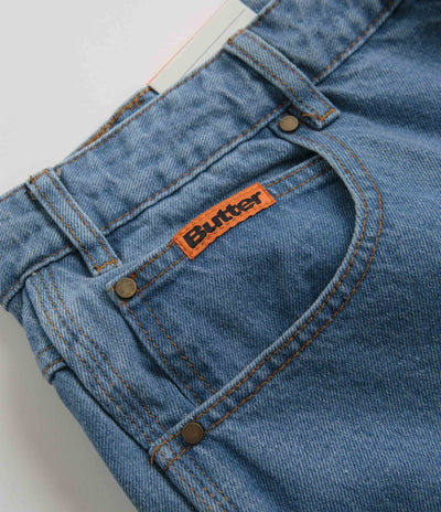 Butter Goods Baggy Jeans - Washed Indigo