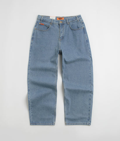 Butter Goods Baggy Jeans - Washed Indigo / Indigo | Flatspot
