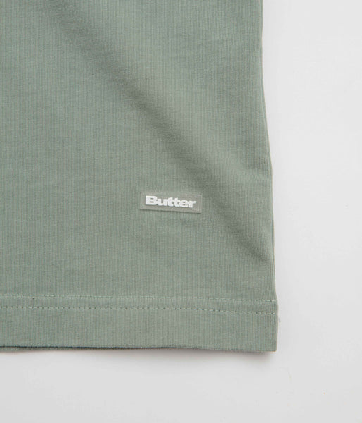 Butter Goods Basic T-Shirt - Washed Dull Mint, view 4