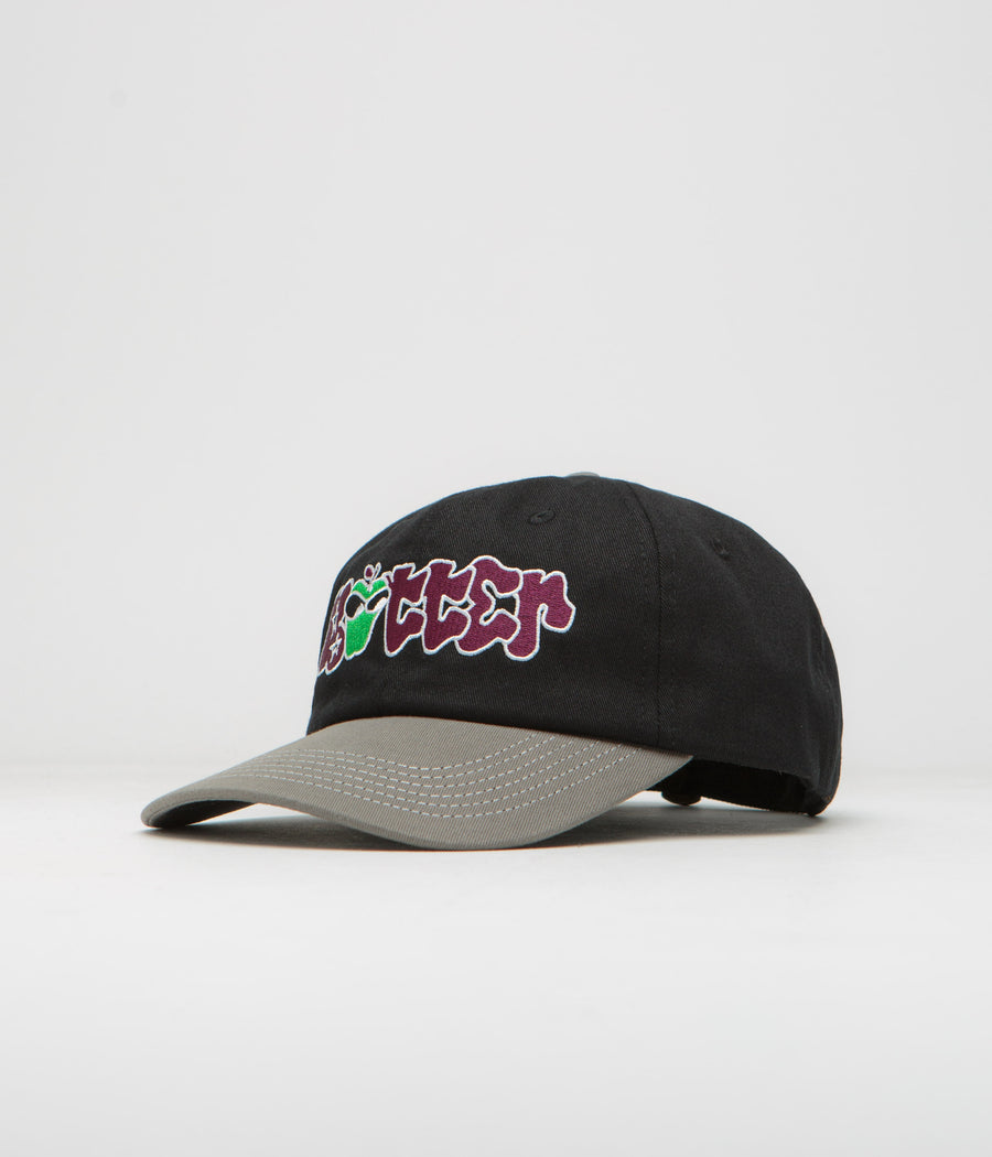 Butter Goods Big Apple Cap - Black / Grey