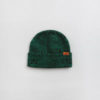 Butter Goods Big Apple Cuff Beanie - Green thumbnail