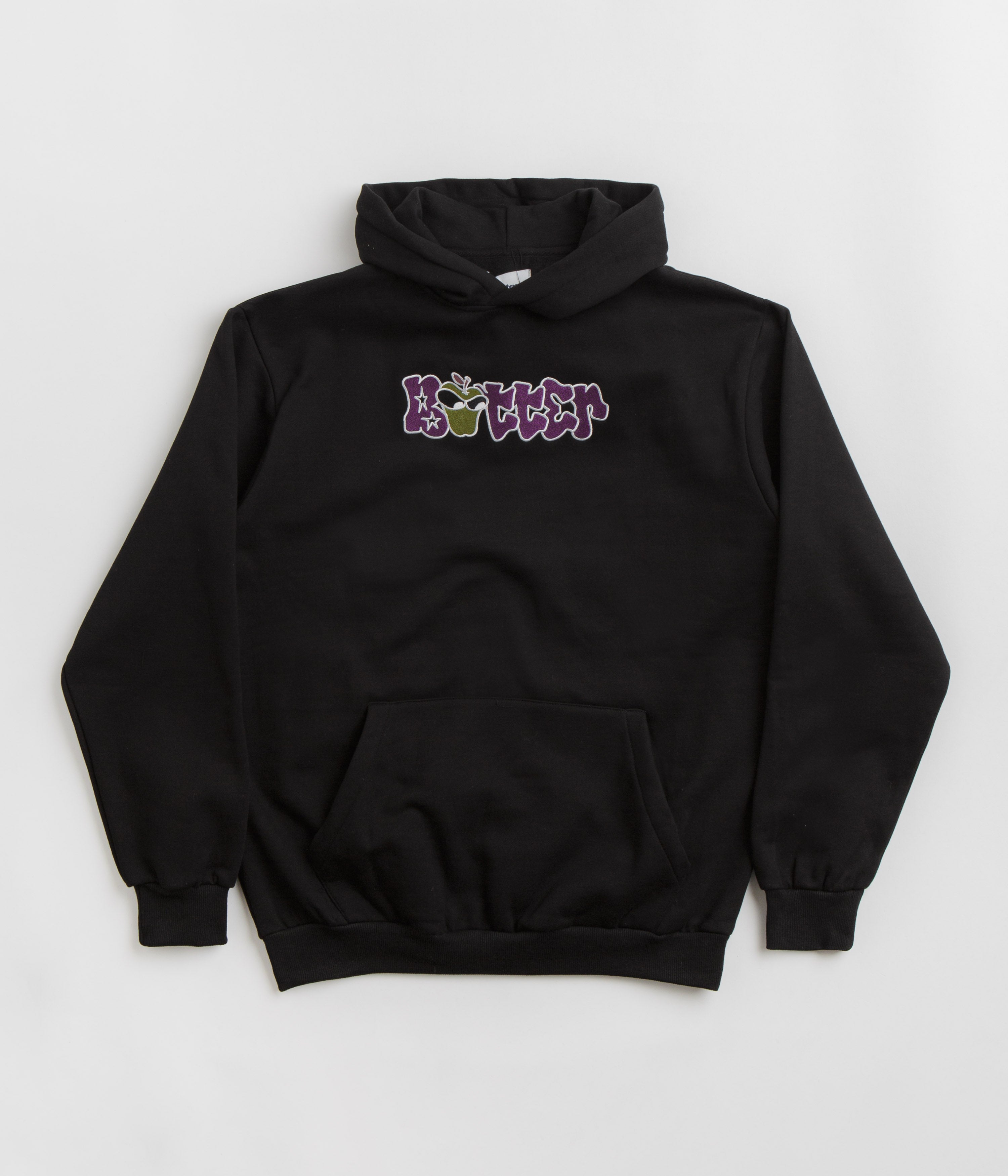 Butter Goods Big Apple Hoodie - Black