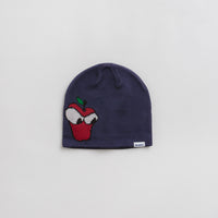 Butter Goods Big Apple Skull Beanie - Navy thumbnail