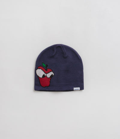 Butter Goods Big Apple Skull Beanie - Navy