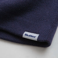 Butter Goods Big Apple Skull Beanie - Navy thumbnail