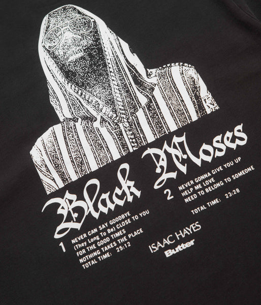 Butter Goods Black Moses T-Shirt - Washed Black, view 6