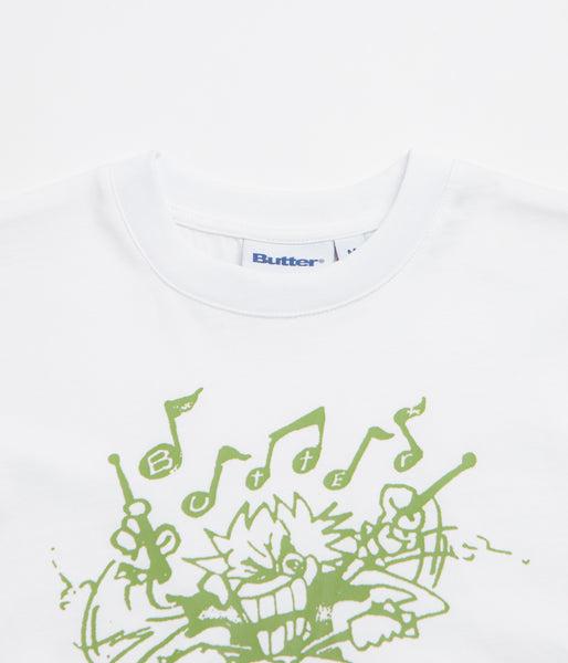 Butter Goods Blaring T-Shirt - White, view 3