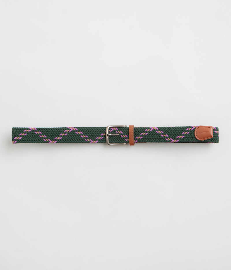 Butter Goods Braided Belt in Forest