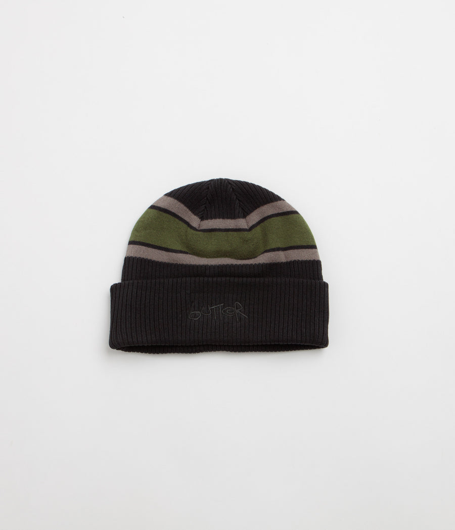 Butter Goods Break Beanie in Black