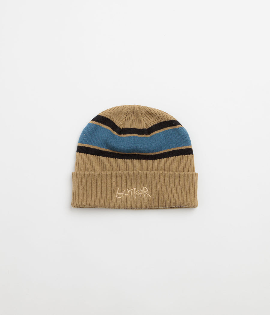 Butter Goods Break Beanie in Tan