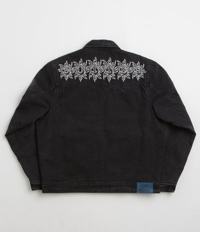 Butter Goods Bronco Denim Jacket in Black