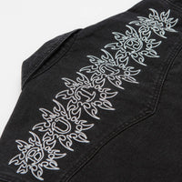 Butter Goods Bronco Denim Jacket in Black thumbnail