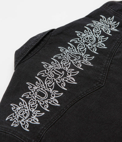 Butter Goods Bronco Denim Jacket in Black