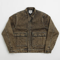 Butter Goods Bronco Denim Jacket in Tinted Brown thumbnail