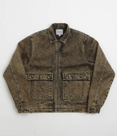 Butter Goods Bronco Denim Jacket in Tinted Brown