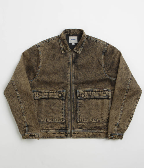Butter Goods Bronco Denim Jacket - Tinted Brown