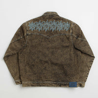 Butter Goods Bronco Denim Jacket in Tinted Brown thumbnail