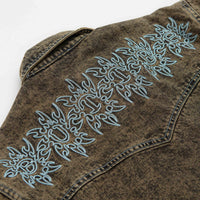 Butter Goods Bronco Denim Jacket in Tinted Brown thumbnail