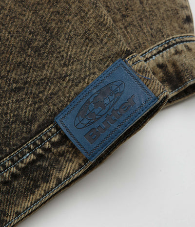 Butter Goods Bronco Denim Jacket in Tinted Brown