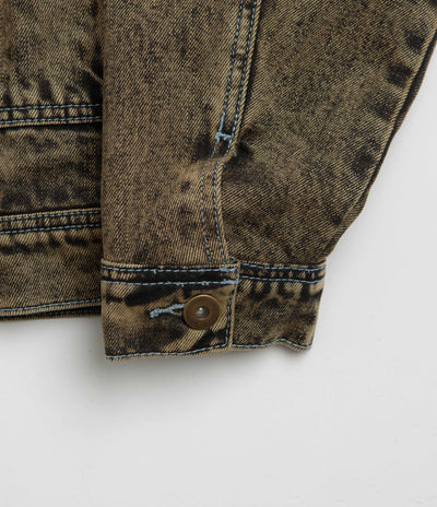 Butter Goods Bronco Denim Jacket in Tinted Brown