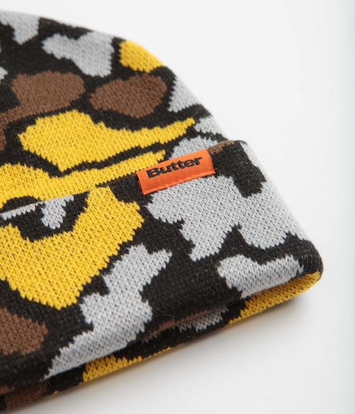 【BUTTER GOODS】Desert Camo Beanie Camel Turtle Beanie, Brown – Butter Goods