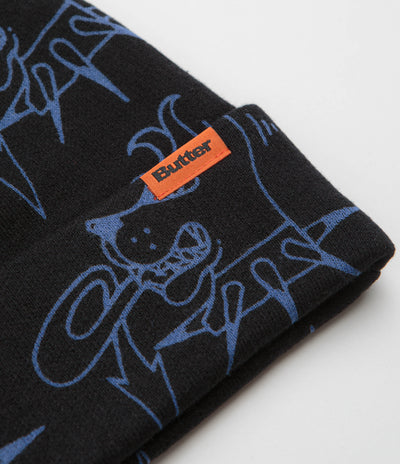 Butter Goods Canine Beanie in Black