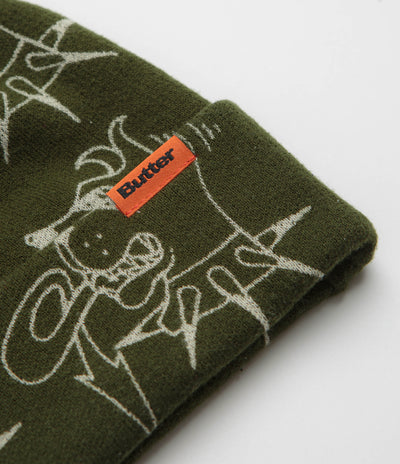 Butter Goods Canine Beanie in Fatigue