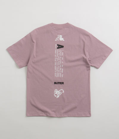 Butter Goods Certain Feeling T-Shirt - Washed Berry
