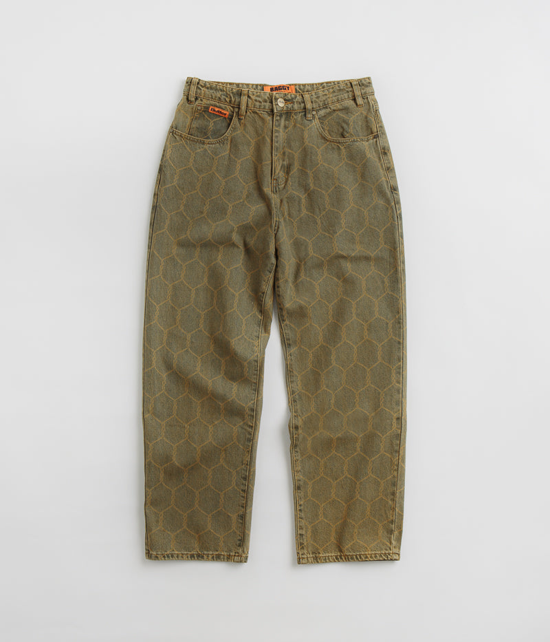 Butter Goods Chain Link Jeans - Washed Brown