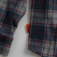 Butter Goods Cherry Flannel Shirt - Navy thumbnail