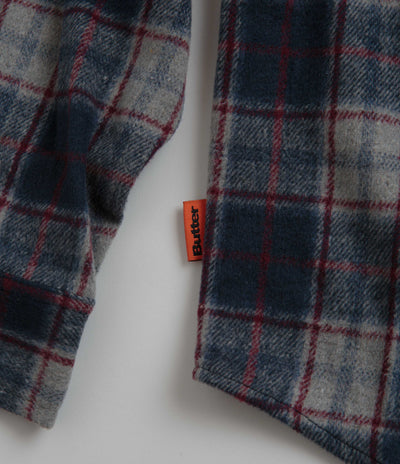 Butter Goods Cherry Flannel Shirt - Navy