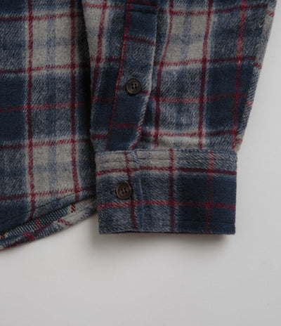 Butter Goods Cherry Flannel Shirt - Navy