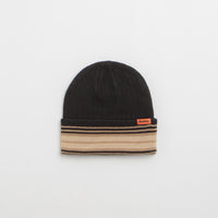 Butter Goods Crest Beanie in Black thumbnail