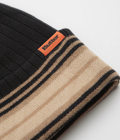 Butter Goods Crest Beanie in Black