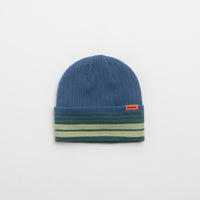 Butter Goods Crest Beanie in Ocean thumbnail