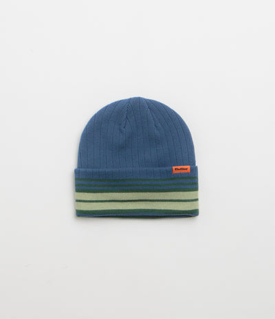 Butter Goods Crest Beanie in Ocean