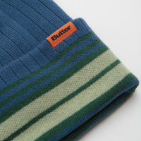 Butter Goods Crest Beanie in Ocean thumbnail